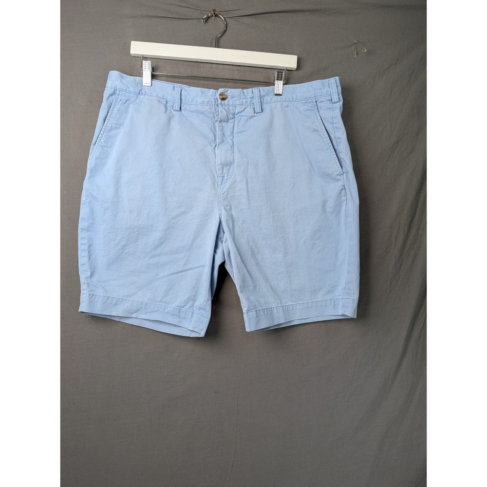 Polo Ralph Lauren Mens Blue Stretch‎ Classic Fit Chino Shorts 38